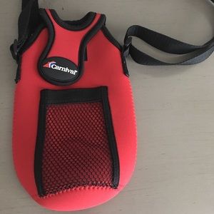 [Carnival] red water bottle holder